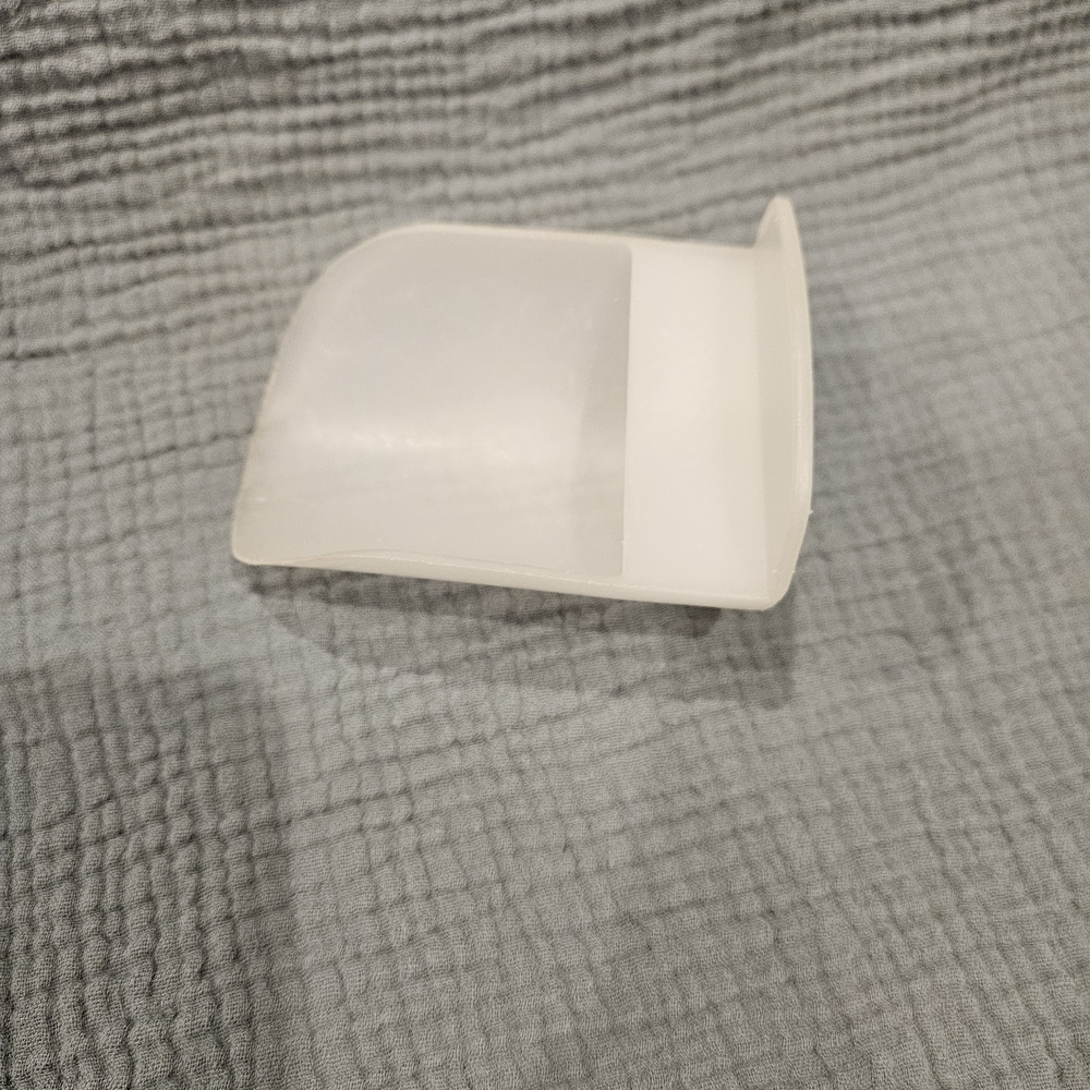 Vintage TUPPERWARE #292-4 CLEAR SHEER 4” ROCKER SCOOP FLOUR SUGAR KITCHEN USA